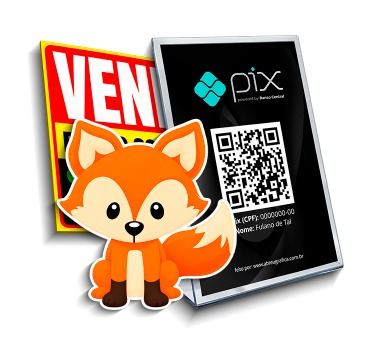 Totens personalizados em PVC